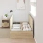 Estructura de Cama de Almacenamiento en Roble Sonoma 80x200 cm | Foro24.es | Tu tienda online para hogar, jardín y más Foro24.es