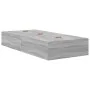 Estructura de cama de almacenamiento Gris Sonoma 90x200 cm | Foro24.es | Tu tienda online para hogar, jardín y más Foro24.es