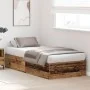 Estructura de Cama con Almacenamiento de Madera Vieja 90x200 cm | Foro24.es | Tu tienda online para hogar, jardín y más Foro24.es