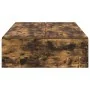 Estructura de cama de almacenamiento Roble Ahumado 100x200 cm | Foro24.es | Tu tienda online para hogar, jardín y más Foro24.es