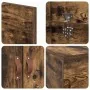 Estructura de cama de almacenamiento Roble Ahumado 100x200 cm | Foro24.es | Tu tienda online para hogar, jardín y más Foro24.es