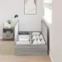 Estructura de cama de almacenamiento Gris Sonoma 100x200 cm | Foro24.es | Tu tienda online para hogar, jardín y más Foro24.es
