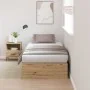 Estructura de Cama de Almacenamiento Roble Artesanal 100x200 cm | Foro24.es | Tu tienda online para hogar, jardín y más Foro24.es