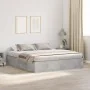 Estructura de Cama de Almacenamiento Gris Concreto 200x200 cm | Foro24.es | Tu tienda online para hogar, jardín y más Foro24.es