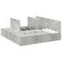 Estructura de Cama de Almacenamiento Gris Concreto 200x200 cm | Foro24.es | Tu tienda online para hogar, jardín y más Foro24.es