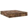 Cama con almacenamiento de Roble Ahumado 200x200 cm | Foro24.es | Tu tienda online para hogar, jardín y más Foro24.es