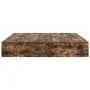 Cama con almacenamiento de Roble Ahumado 200x200 cm | Foro24.es | Tu tienda online para hogar, jardín y más Foro24.es