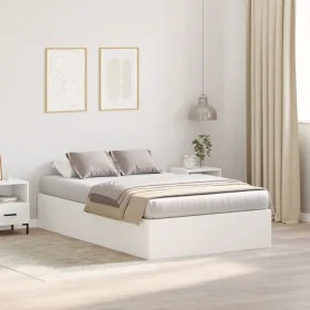 Cama con almacenamiento Blanca 120x200 cm