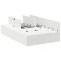 Cama con almacenamiento Blanca 120x200 cm de , Camas y somieres - Ref: Foro24-3335365, Precio: 327,69 €, Descuento: %