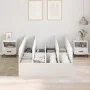 Cama con almacenamiento Blanca 120x200 cm de , Camas y somieres - Ref: Foro24-3335365, Precio: 327,69 €, Descuento: %