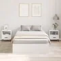 Cama con almacenamiento Blanca 120x200 cm de , Camas y somieres - Ref: Foro24-3335365, Precio: 327,69 €, Descuento: %