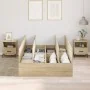 Estructura de Cama con Almacenamiento Sonoma Roble 120x200 cm | Foro24.es | Tu tienda online para hogar, jardín y más Foro24.es