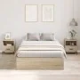 Estructura de Cama con Almacenamiento Sonoma Roble 120x200 cm | Foro24.es | Tu tienda online para hogar, jardín y más Foro24.es