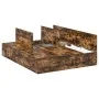 Estructura de Cama Roble ahumado Madera de Roble Sólido | Foro24.es | Tu tienda online para hogar, jardín y más Foro24.es