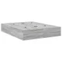 Estructura de Cama de Almacenamiento Gris Sonoma 160x200 cm | Foro24.es | Tu tienda online para hogar, jardín y más Foro24.es