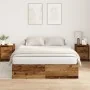 Estructura de Cama con Almacenamiento de Madera Vieja 160x200 cm | Foro24.es | Tu tienda online para hogar, jardín y más Foro24.es