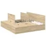 Estructura de Cama de Almacenamiento Sonoma Oak 180x200 cm von , Betten und Lattenroste - Ref: Foro24-3335399, Preis: 421,70 ...