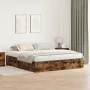 Estructura de cama Roble ahumado Madera Doble Con almacenamiento von , Betten und Lattenroste - Ref: Foro24-3335401, Preis: 4...