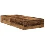 Cama con Almacenamiento Madera Envejecida Madera Maciza Simplista | Foro24.es | Tu tienda online para hogar, jardín y más Foro24.es