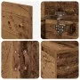 Cama con Almacenamiento Madera Envejecida Madera Maciza Simplista | Foro24.es | Tu tienda online para hogar, jardín y más Foro24.es
