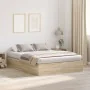 Cama con Almacenamiento Roble Sonoma Madera elaborada 140 x 200 cm | Foro24.es | Tu tienda online para hogar, jardín y más Foro24.es