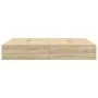 Cama con Almacenamiento Roble Sonoma Madera elaborada 140 x 200 cm | Foro24.es | Tu tienda online para hogar, jardín y más Foro24.es