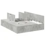 Estructura de Cama con Almacenamiento Gris Concreto 140x190 cm | Foro24.es | Tu tienda online para hogar, jardín y más Foro24.es