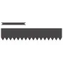 bordes de césped 50 pcs Negro 100x0,5x20 cm Acero by , Garden edging and edging - Ref: Foro24-3335774, Price: 243,26 €, Disco...