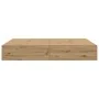 Cama con Almacenamiento Roble Artesanal Madera Elaborada Doble | Foro24.es | Tu tienda online para hogar, jardín y más Foro24.es