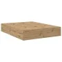 Cama con Almacenamiento Roble Artesanal Madera Elaborada Doble | Foro24.es | Tu tienda online para hogar, jardín y más Foro24.es