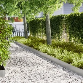 Bordes de Césped 50 pcs 100x0,5x20 cm Acero Galvanizado by , Garden edging and edging - Ref: Foro24-3335779, Price: 189,44 €,...