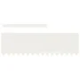 bordes de césped 50 pcs Blanco 100x0.5x30 cm Plástico | Foro24.es | Tu tienda online para hogar, jardín y más Foro24.es