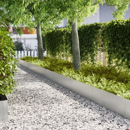 VidaXL Bordes de Césped 50 pcs 100x0,5x30 cm Acero Galvanizado von , Garteneinfassung und Einfassung - Ref: Foro24-3335793, P...