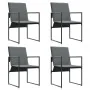 Set de Comedor de Jardín de 6 Piezas con Cojines de Acero y Textilene | Foro24.es | Tu tienda online para hogar, jardín y más Foro24.es