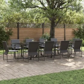 Conjunto de Comedor de Jardín de 13 Piezas con