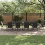 Conjunto de Comedor de Jardín de 13 Piezas con Cojines de Acero y Textileno von , Gartensets - Ref: Foro24-3335869, Preis: 55...