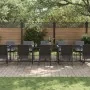 Conjunto de comedor de jardín de 19 piezas con cojines de acero y textileno | Foro24.es | Tu tienda online para hogar, jardín y más Foro24.es