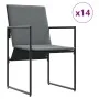 Conjunto de comedor de jardín de 19 piezas con cojines de acero y textileno | Foro24.es | Tu tienda online para hogar, jardín y más Foro24.es