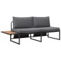 Juego de Comedor de Jardín de 3 Piezas con Cojines Antracita von , Gartensets - Ref: Foro24-3335888, Preis: 440,60 €, Rabatt: %