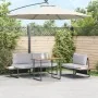 Conjunto de Comedor de Jardín de 3 Piezas con Cojines Gris Claro von , Gartensets - Ref: Foro24-3335889, Preis: 440,60 €, Rab...