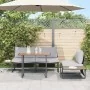 Conjunto de Comedor de Jardín de 3 Piezas con Cojines Gris Claro von , Gartensets - Ref: Foro24-3335889, Preis: 440,60 €, Rab...