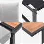 Conjunto de Comedor de Jardín de 3 Piezas con Cojines Gris Claro von , Gartensets - Ref: Foro24-3335889, Preis: 440,60 €, Rab...