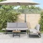 Conjunto de Sofá de Jardín de 3 Piezas con Cojines Gris Claro de , Conjuntos de jardín - Ref: Foro24-3335892, Precio: 407,92 ...