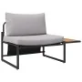Conjunto de Sofá de Jardín de 3 Piezas con Cojines Gris Claro de , Conjuntos de jardín - Ref: Foro24-3335892, Precio: 407,92 ...