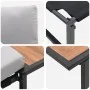 Conjunto de Sofá de Jardín de 3 Piezas con Cojines Gris Claro de , Conjuntos de jardín - Ref: Foro24-3335892, Precio: 407,92 ...