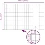Valla Euro con 5 postes en U Verde 0.4x10 m Acero | Foro24.es | Tu tienda online para hogar, jardín y más Foro24.es