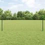 Cerca Euro con 5 postes en U Verde 0.6x10 m Acero | Foro24.es | Tu tienda online para hogar, jardín y más Foro24.es