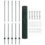 Juego de Cercas Euro Set de 2 Verde Acero 10 x 1.6 m Resistente | Foro24.es | Tu tienda online para hogar, jardín y más Foro24.es