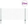 Set de Cerca Euro Set de 2 Verde Metal Cerca de 25 x 1 m von , Zaunpfosten - Ref: Foro24-3336007, Preis: 146,93 €, Rabatt: %