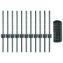 Cerca Euro Juego de 2 Verde Metal 25 x 0.4 m Durable Cerca | Foro24.es | Tu tienda online para hogar, jardín y más Foro24.es